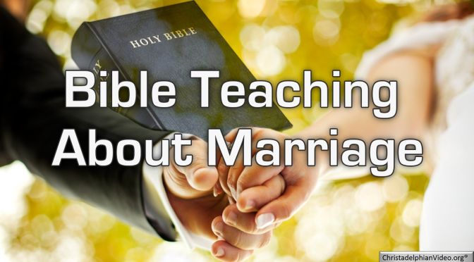 BASIC BIBLE PRINCIPLES: Marriage - 'ONLY IN THE LORD'