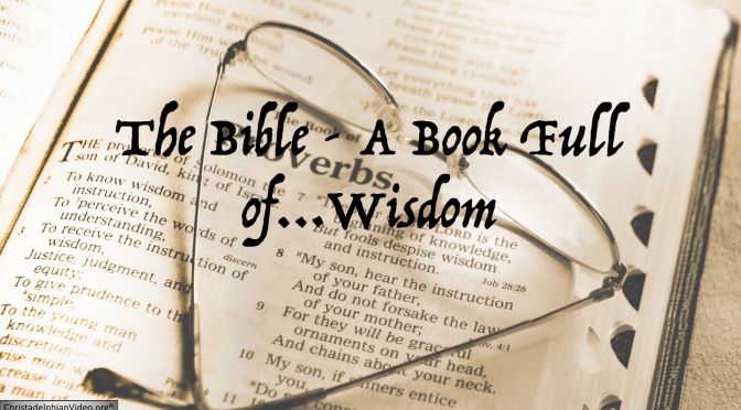 The Bible A Book Full of Wisdom  Video Post Ormskirk