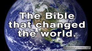 The Bible that changed the world Video post