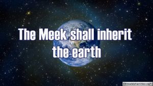 The Meek Shall inherit the Earth! 2020