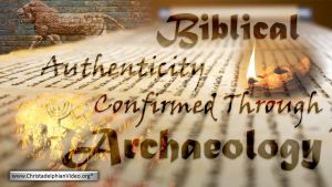Biblical Authenticity Confirmed Through Archaeology Video post