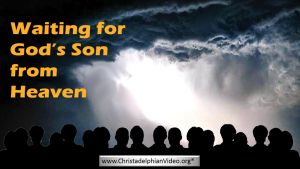 Waiting for his son from Heaven video post