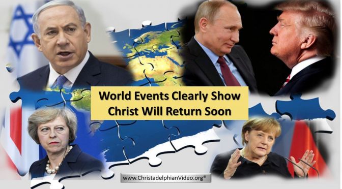World Events Clearly Show Christ Will Return Soon. Carl Parry Video post