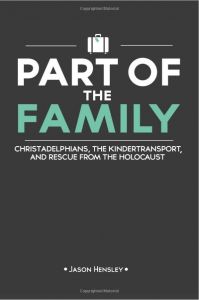 Mrs. Ursula Meyer - 'Part of the Family' Christadelphians and the Kinder-transport