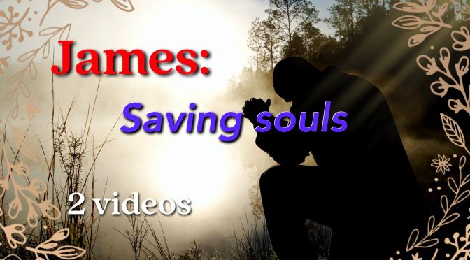 James – Saving Souls . 2 Videos (Bible classes for 14-18yr olds)