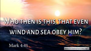 Perils in the Sea! (Mark 4:41)