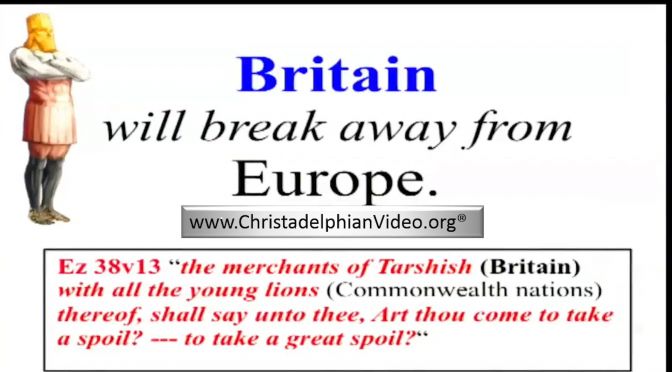 WOW! The Utter Chaos in Europe! Britain 'WILL' break away from Europe the Bible Proof!