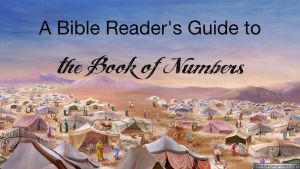 A Bible readers guide to the book of Numbers.