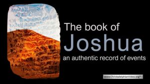 The book of Joshua...  an authentic record of events?