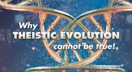 Why theistic evolution cannot be true!