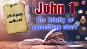 John 1: The Trinity or something else?
